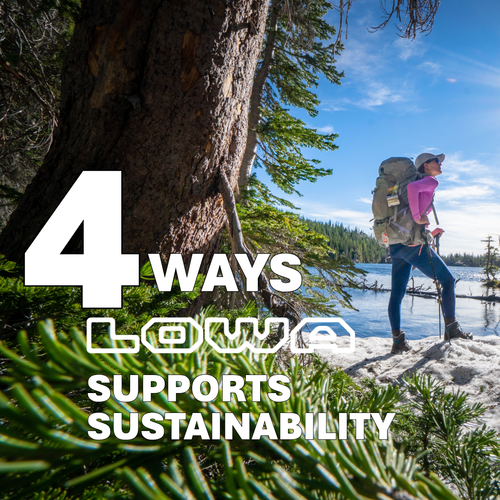 Four Ways LOWA Supports Sustainability