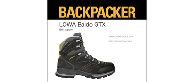 LOWA BALDO GTX - Best Footwear 2019 - Backpacker