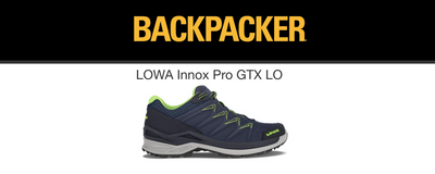 LOWA INNOX Pro GTX Lo - Best Footwear of 2020 - Backpacker Magazine