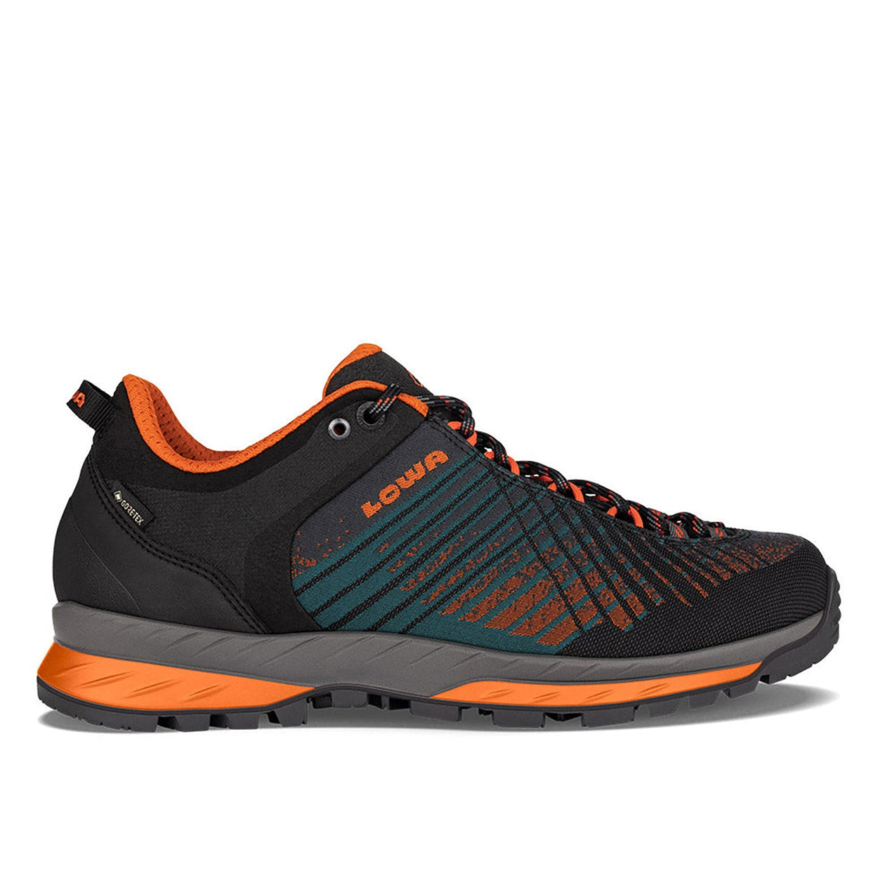 CAREZZA GTX LO - ANTHRACITE/ORANGE - Outside Side View - Right Shoe