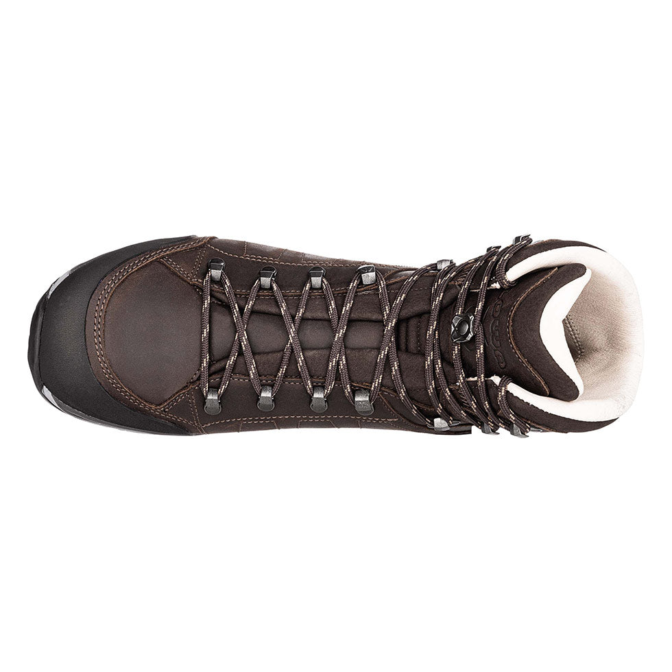 Men's LOWA TREKKER LL backpacking boot in BROWN for backpacking. SKU 2114080485