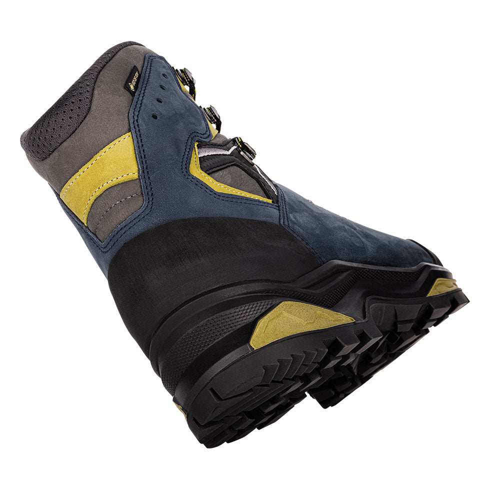 CAMINO EVO GTX - STEEL BLUE/KIWI - Back View