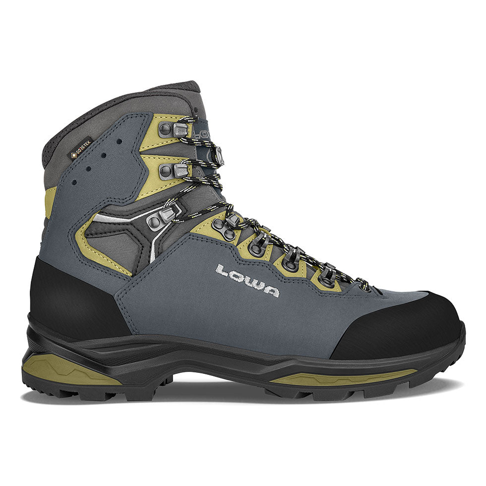 CAMINO EVO GTX - STEEL BLUE/KIWI - Outside Side View