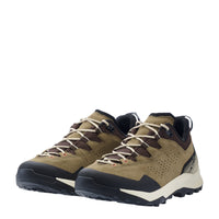 Men's LOWA® EXPLORER GTX LO backpacking boot in HUMUS/BROWN with GORE-TEX waterproof protection for backpacking. SKU 2111904485