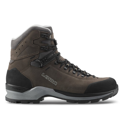 Men's LOWA CAMINO III LL backpacking boot in BROWN/GRAPHITE for backpacking. SKU 2114304527