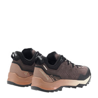 Women's LOWA® EXPLORER GTX LO WS backpacking boot in BROWN ROSE/CLAY with GORE-TEX waterproof protection for backpacking. SKU 2211905108