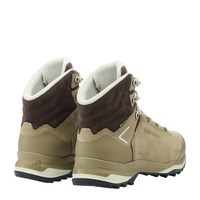 Women's LOWA LADY LIGHT EVO GTX backpacking boot in HUMUS/BROWN with GORE-TEX waterproof protection for backpacking and mountain hunting. SKU 2216704485