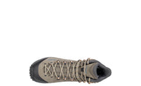 Women's LOWA RANDIR GTX MID WS backpacking boot in STONE/PETROL with GORE-TEX waterproof protection for backpacking. SKU 2217759574