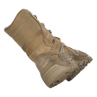 Men's LOWA ZEPHYR GTX HI TF tactical boot in COYOTE OP (NEW GTX) with GORE-TEX waterproof protection for tactical and duty use. SKU 3115320731