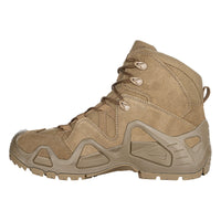 Men's LOWA ZEPHYR GTX MID TF tactical boot in COYOTE OP with GORE-TEX waterproof protection for tactical and duty use and mountain use. SKU 3105370731