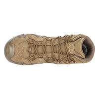 Men's LOWA ZEPHYR GTX MID TF tactical boot in COYOTE OP with GORE-TEX waterproof protection for tactical and duty use and mountain use. SKU 3105370731