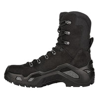 Men's LOWA Z-8N GTX C tactical boot in BLACK with GORE-TEX waterproof protection for tactical and duty use. SKU 3106800999