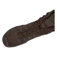 Men's LOWA Z-8S GTX C tactical boot in DARK BROWN with GORE-TEX waterproof protection for tactical and duty use. SKU 3106840493