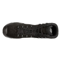 Men's LOWA Z-8S GTX C tactical boot in BLACK with GORE-TEX waterproof protection for tactical and duty use. SKU 3106840999