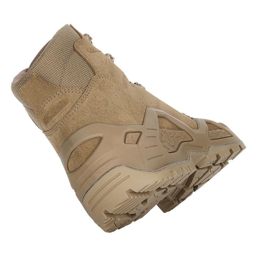 Men's LOWA Z-6S C tactical boot in COYOTE OP for tactical and duty use. SKU 3106890731