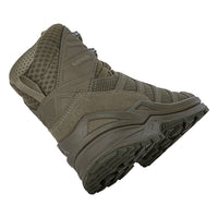 Men's LOWA INNOX PRO GTX MID TF tactical boot in RANGER GREEN (NEW GTX) with GORE-TEX waterproof protection for tactical and duty use. SKU 3118310750