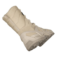 Men's LOWA ZEPHYR MK2 GTX HI tactical boot in DESERT and DESERT (NEW GTX) with GORE-TEX waterproof protection for tactical and duty use. SKU 3108500410, 3118500410