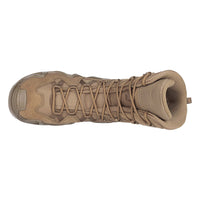 Men's LOWA ZEPHYR MK2 GTX HI tactical boot in COYOTE OP with GORE-TEX waterproof protection for tactical and duty use. SKU 3108500731, 3108510731