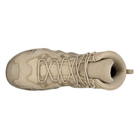 Men's LOWA ZEPHYR MK2 MID tactical boot in DESERT for tactical and duty use. SKU 3108560410