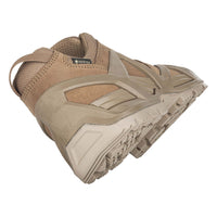 Men's LOWA ZEPHYR MK2 GTX LO tactical shoe in COYOTE OP (NEW GTX) with GORE-TEX waterproof protection for tactical and duty use. SKU 3118900731
