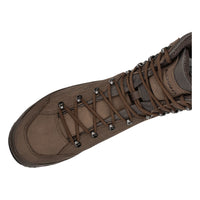 Men's LOWA RENEGADE II N GTX HI TF tactical boot in DARK BROWN with GORE-TEX waterproof protection for tactical and duty use and mountain use. SKU 3109110493