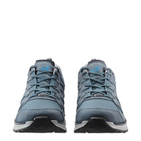 Men's LOWA INNOX EVO II GTX hiking boot in STEEL BLUE OCEAN with GORE-TEX waterproof protection for hiking. SKU 3114167942