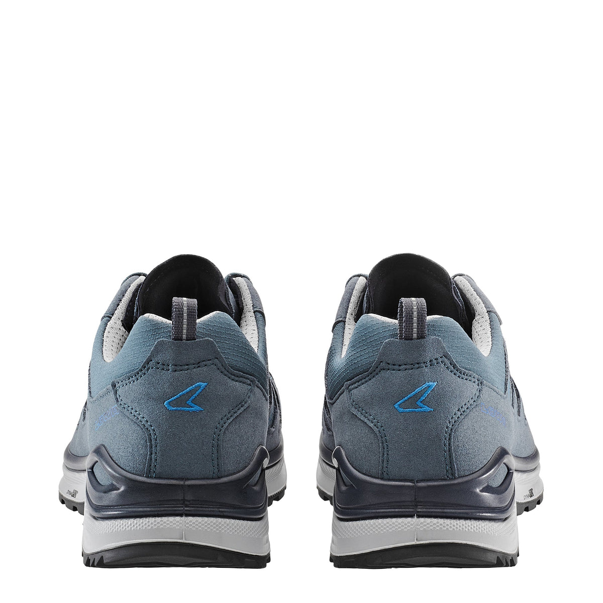 Men's LOWA INNOX EVO II GTX hiking boot in STEEL BLUE OCEAN with GORE-TEX waterproof protection for hiking. SKU 3114167942