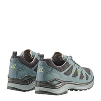 Men's LOWA INNOX EVO II LO hiking shoe in DARK PETROL/GREY for hiking. SKU 3114207531