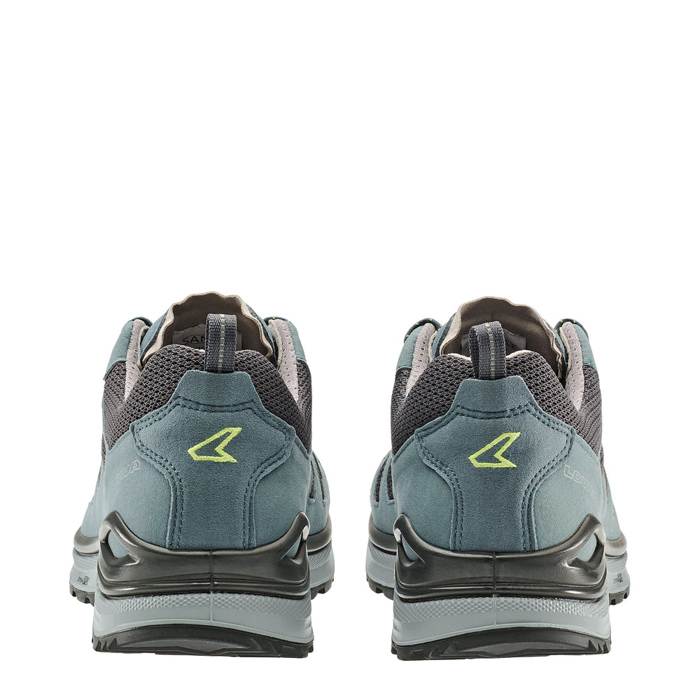 Men's LOWA INNOX EVO II LO hiking shoe in DARK PETROL/GREY for hiking. SKU 3114207531