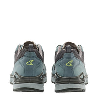 Men's LOWA INNOX EVO II LO hiking shoe in DARK PETROL/GREY for hiking. SKU 3114207531