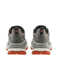 Men's LOWA INNOVO GTX LO hiking shoe in GREY/FLAME with GORE-TEX waterproof protection for hiking. SKU 3115509055