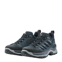 Men's LOWA INNOVO GTX LO hiking shoe in DARK PETROL/MOOR with GORE-TEX waterproof protection for hiking. SKU 3115507579