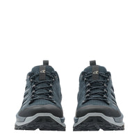 Men's LOWA INNOVO GTX LO hiking shoe in DARK PETROL/MOOR with GORE-TEX waterproof protection for hiking. SKU 3115507579