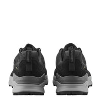 LOWA TETONIX GTX LO men's hiking shoe in black/grey, heel profile