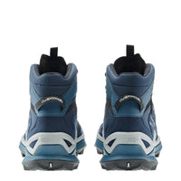 Men's LOWA MADDOX PRO GTX MID hiking boot in NAVY/MARINE BLUE with GORE-TEX waterproof protection for hiking. SKU 3116206966