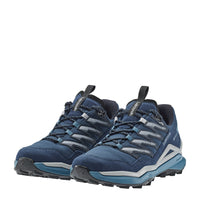 Men's LOWA MADDOX PRO GTX LO hiking shoe in NAVY/MARINE BLUE with GORE-TEX waterproof protection for hiking. SKU 3116306966