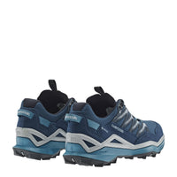 Men's LOWA MADDOX PRO GTX LO hiking shoe in NAVY/MARINE BLUE with GORE-TEX waterproof protection for hiking. SKU 3116306966