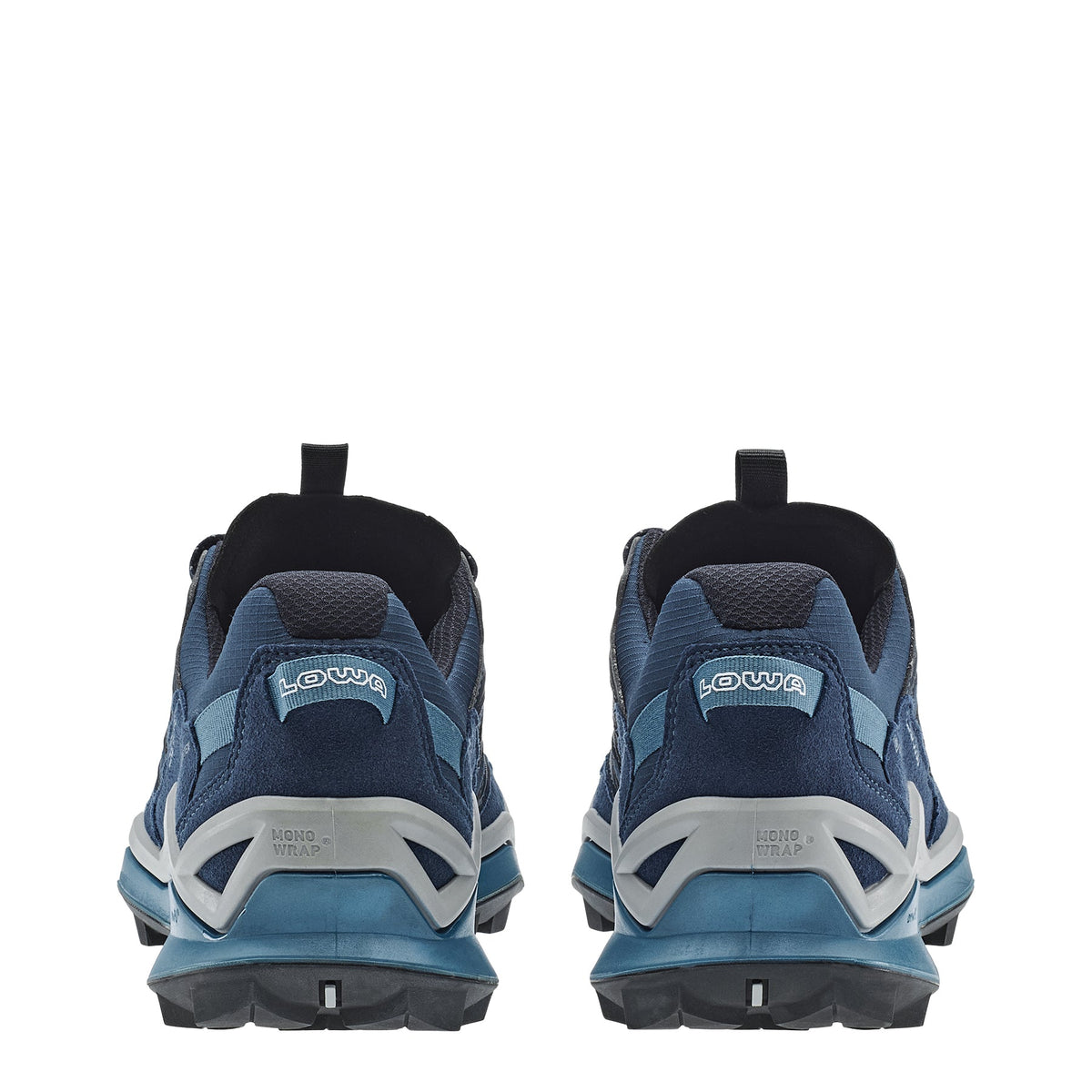 Men's LOWA MADDOX PRO GTX LO hiking shoe in NAVY/MARINE BLUE with GORE-TEX waterproof protection for hiking. SKU 3116306966