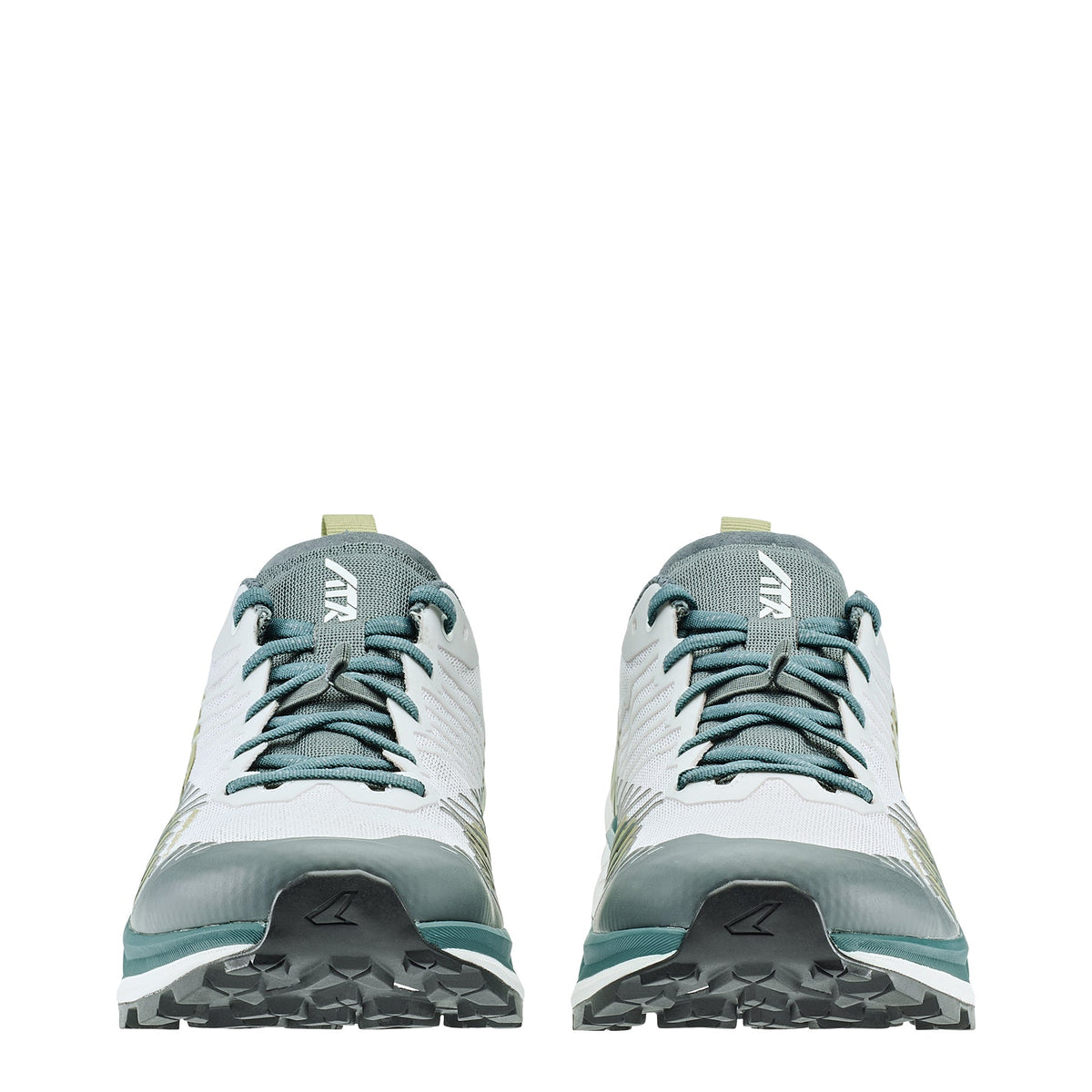 Men's LOWA AMPLUX 2 trail running shoe in GREY/FERN for trail running. SKU 3116809059
