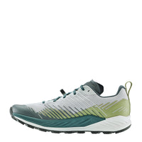 Men's LOWA AMPLUX 2 trail running shoe in GREY/FERN for trail running. SKU 3116809059