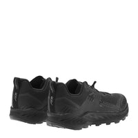 Men's LOWA AMPLUX 2 GTX trail running shoe in BLACK/BLACK with GORE-TEX waterproof protection for trail running. SKU 3116859999