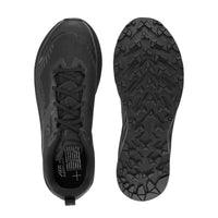 Men's LOWA AMPLUX 2 GTX trail running shoe in BLACK/BLACK with GORE-TEX waterproof protection for trail running. SKU 3116859999