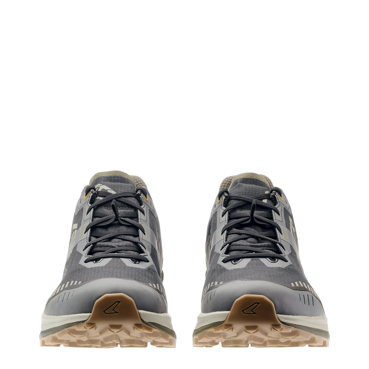 Men's LOWA AMPLUX 2 GTX trail running shoe in BLACK/OLIVE with GORE-TEX waterproof protection for trail running. SKU 3116859948