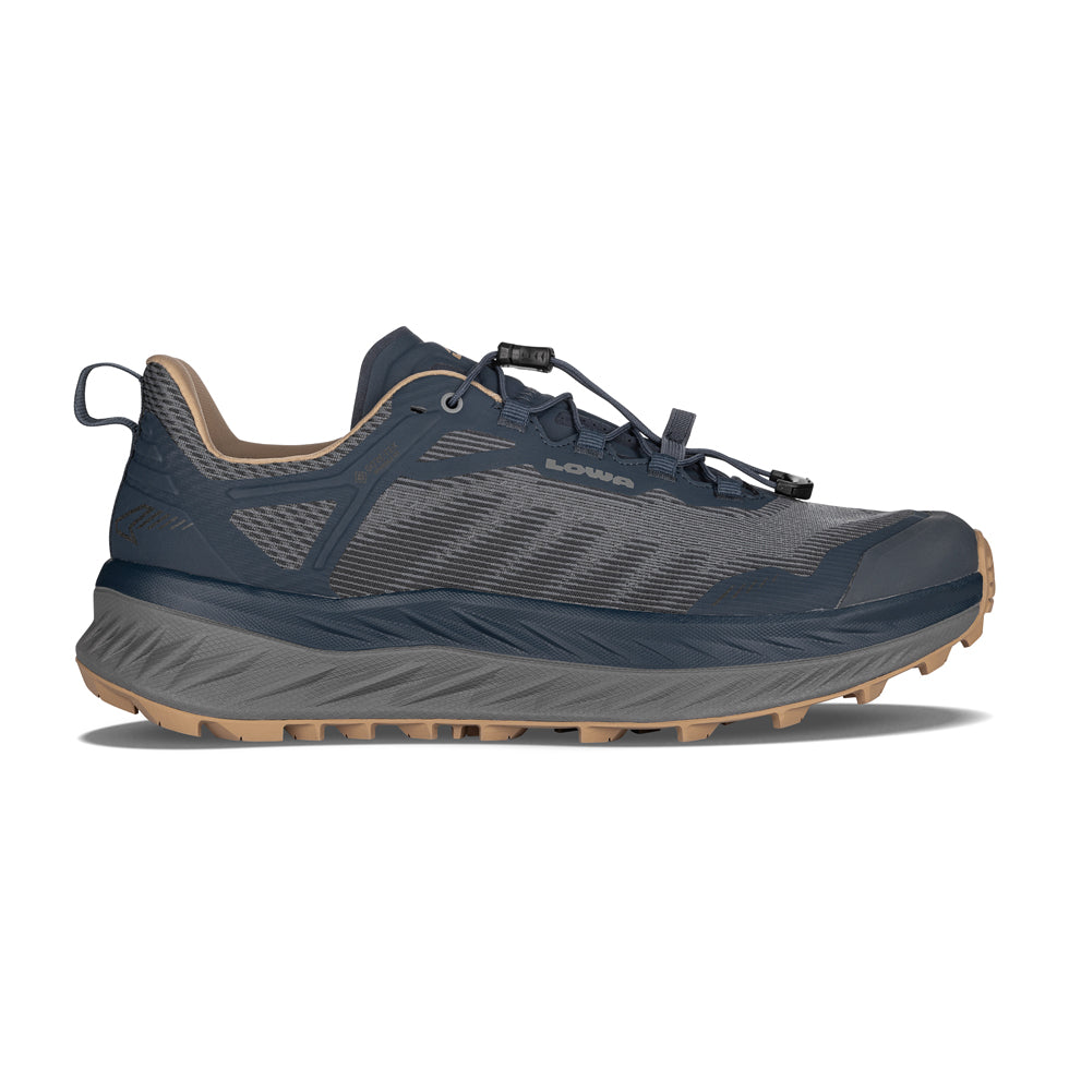 Fortux GTX Navy/Dune - Outside Side View