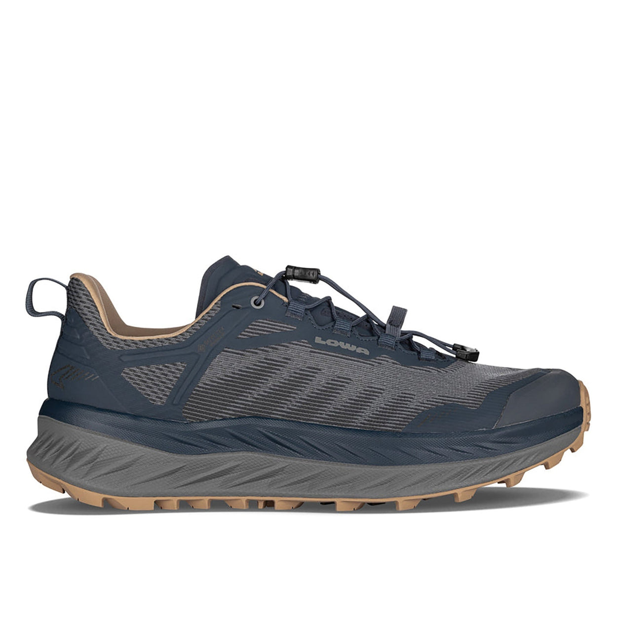 Fortux GTX Navy/Dune - Outside Side View