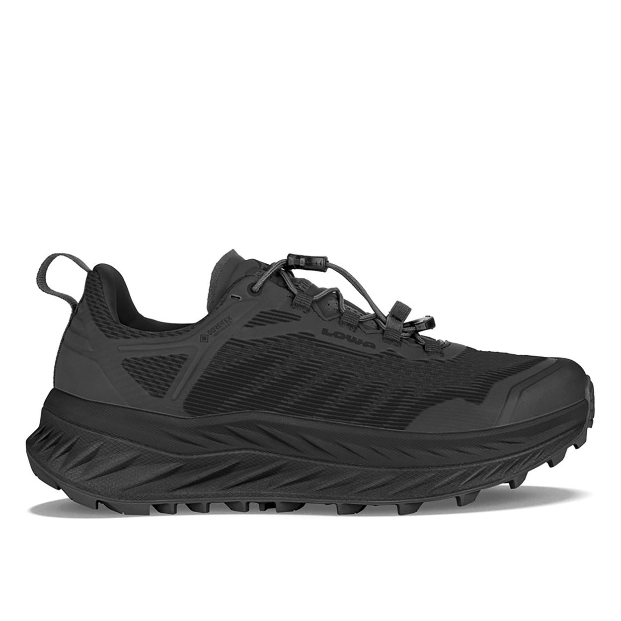 Fortux GTX Black/Black - Outside Side View