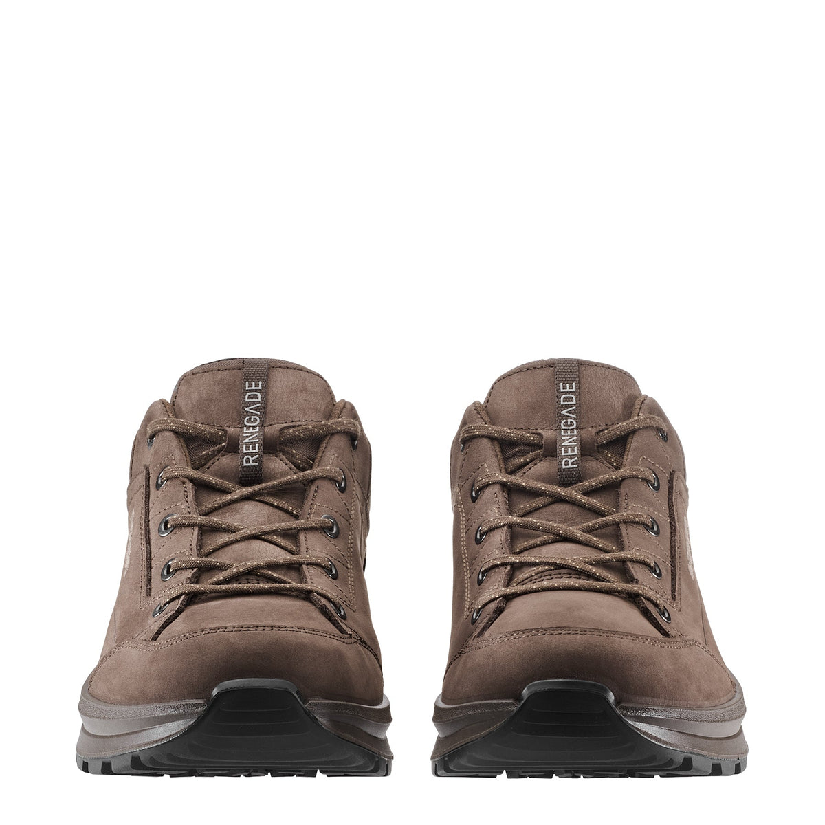 Men's LOWA RENEGADE EVO GTX LO hiking shoe in ESPRESSO/BLACK with GORE-TEX waterproof protection for hiking. SKU 3118674298, 3119674298