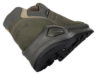 Men's LOWA RENEGADE EVO GTX LO hiking shoe in OLIVE/BEIGE with GORE-TEX waterproof protection for hiking. SKU 3118677811