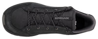 Men's LOWA RENEGADE EVO GTX LO hiking shoe in BLACK/GRAPHITE with GORE-TEX waterproof protection for hiking. SKU 3118679927