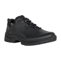 Men's LOWA ZICON® GTX LO tactical shoe in BLACK with GORE-TEX waterproof protection for tactical and duty use. SKU 3118870999, 3118890999